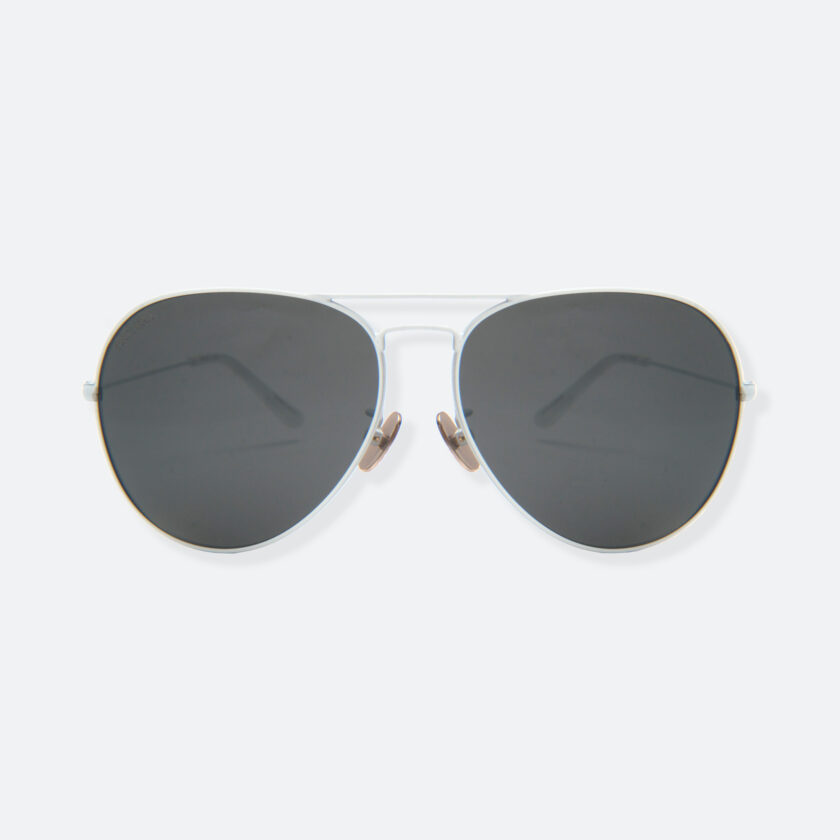 OhMart Textura - Aviator Sunglasses ( TKSG001 - White - Small Size ) 1