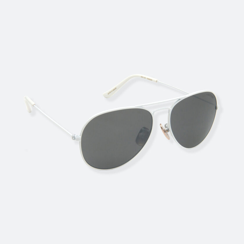 OhMart Textura - Aviator Sunglasses ( TKSG001 - White - Small Size ) 2