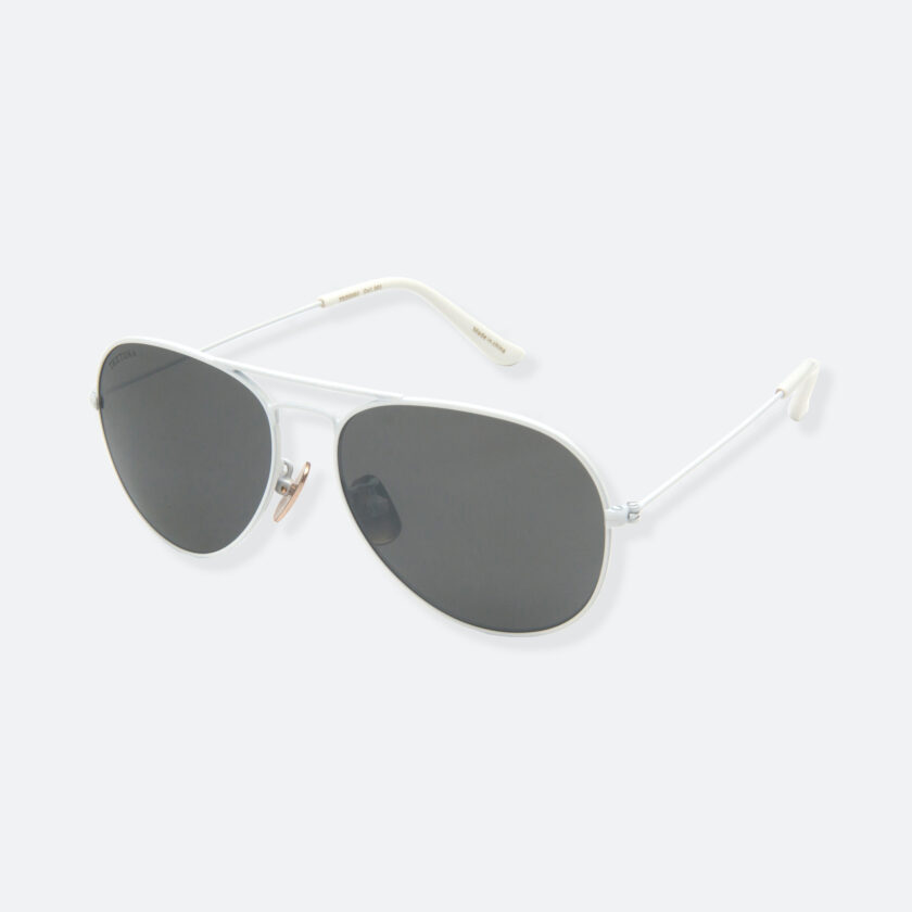 OhMart Textura - Aviator Sunglasses ( TKSG001 - White - Small Size ) 3