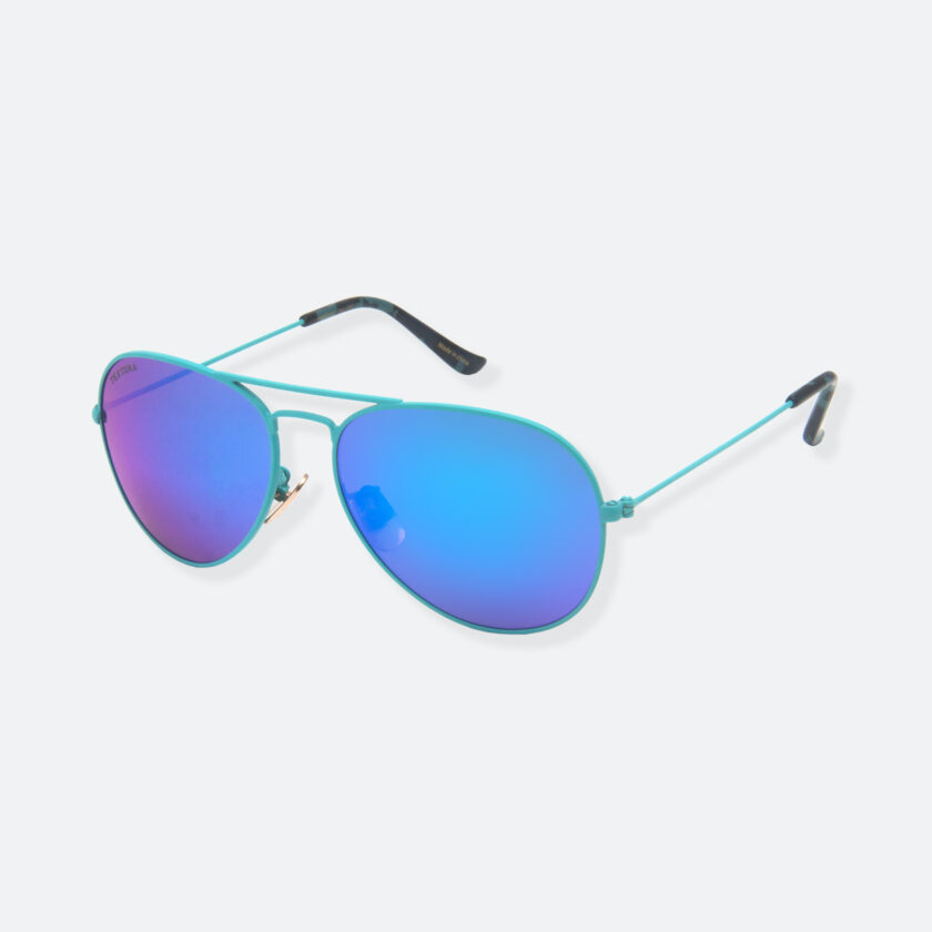 OhMart Textura - Aviator Sunglasses ( TKSG001 - Blue - Small Size ) 3
