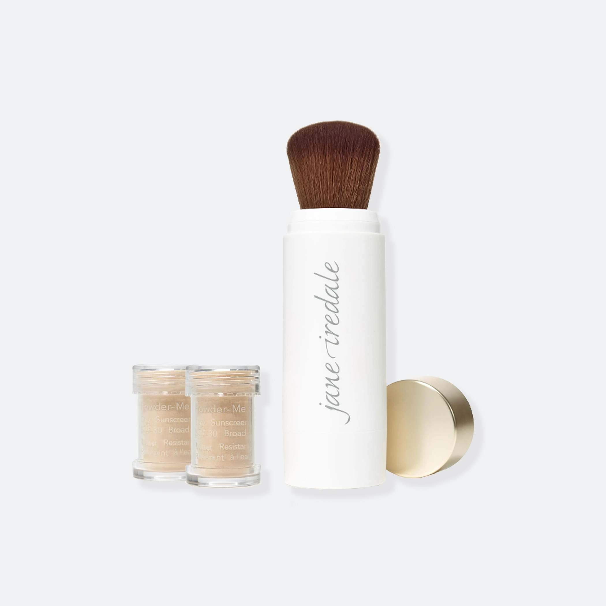 OhMart Jane iredale Powder-Me SPF Dry Sunscreen Refillable Brush (Nude) 1