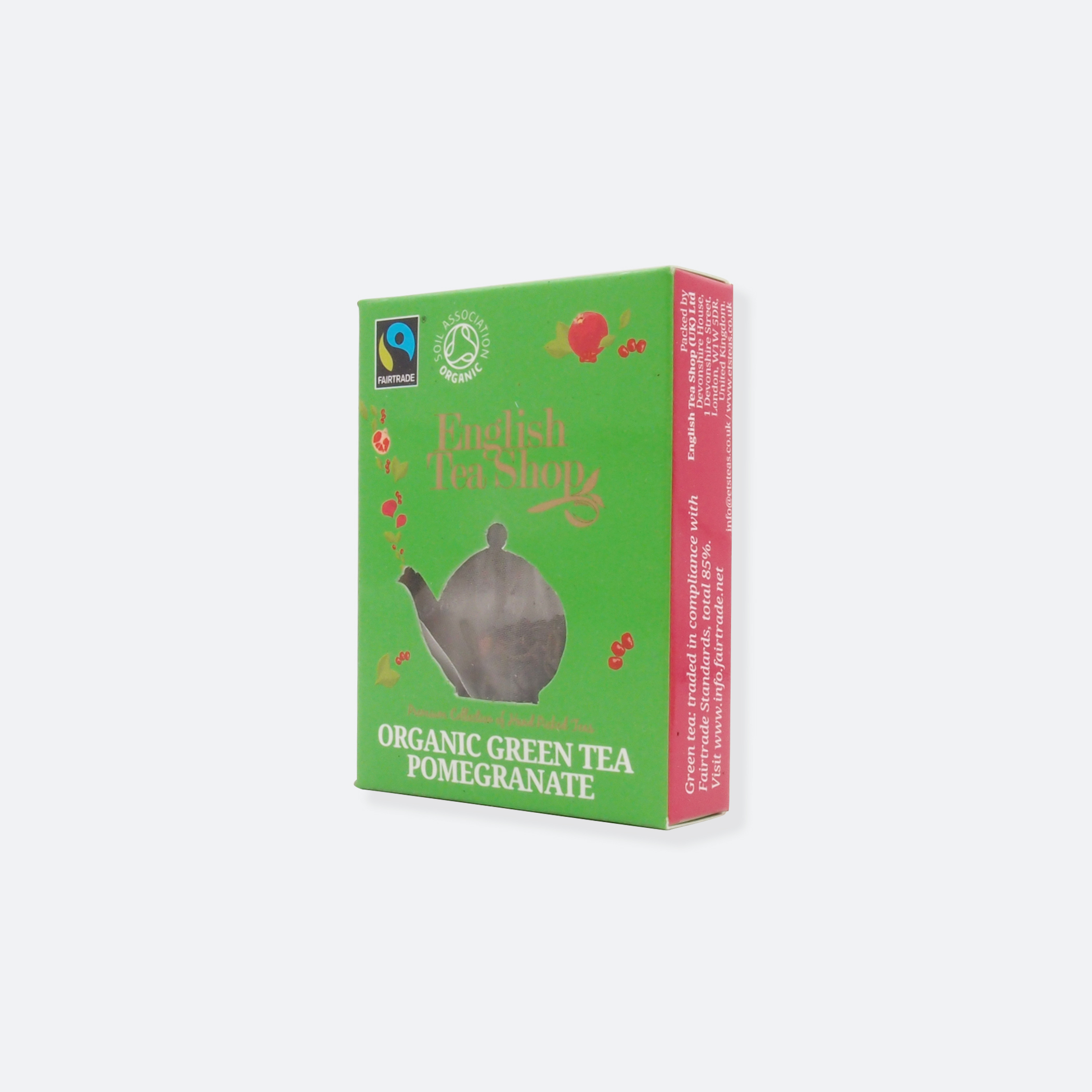 OhMart English Tea Shop - Organic Green Tea Pomegranate 3
