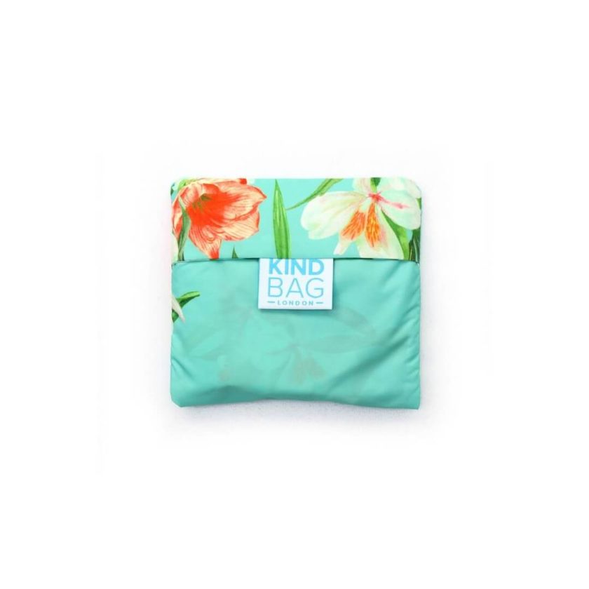 OhMart Kind Bag 100% recycled reusable bag (M) - Floral 2