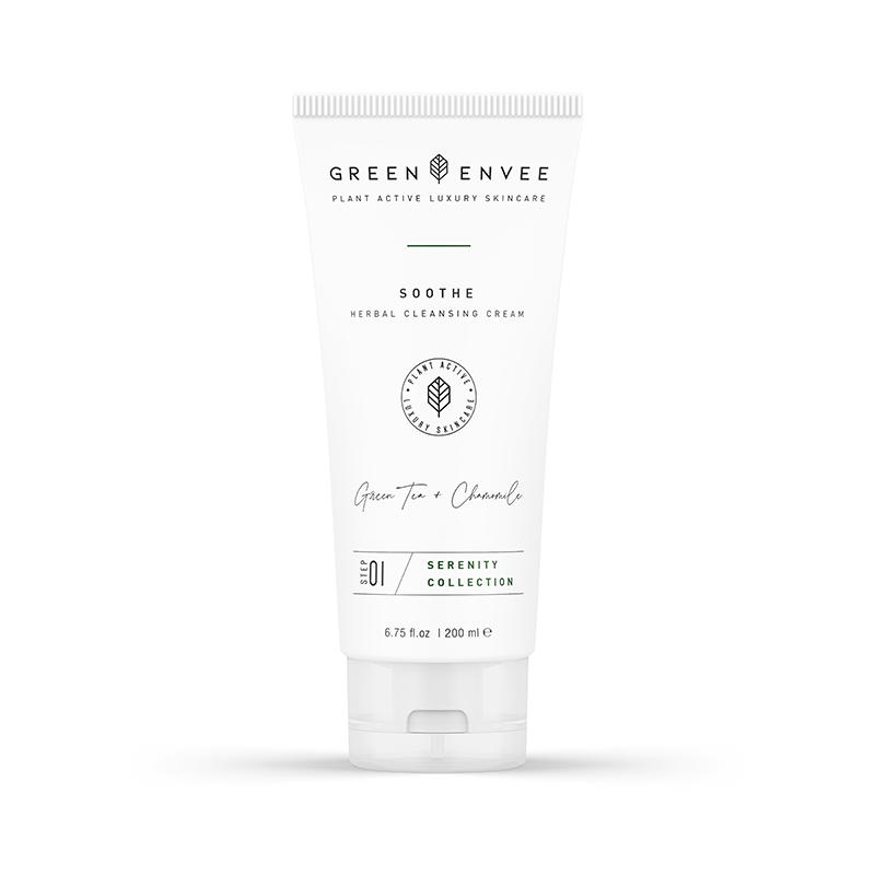 OhMart Green Envee – 01 Soothe Herbal Cleansing Cream 200ml 1