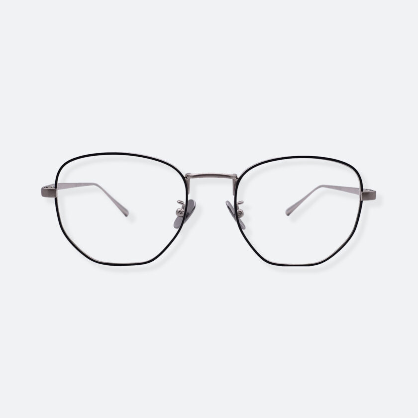 OhMart People By People - Round Metal Frame Optical Glasses ( SQ Literature - Silver ) 1