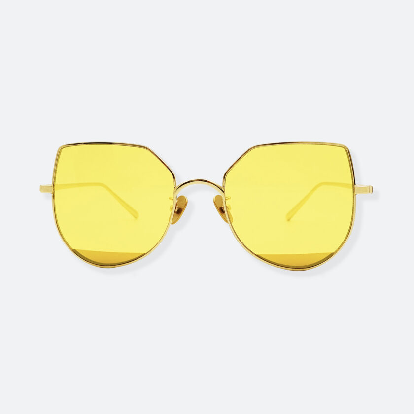 OhMart People By People - Aviator Sunglasses ( Ex-Bird - Yellow ) 1