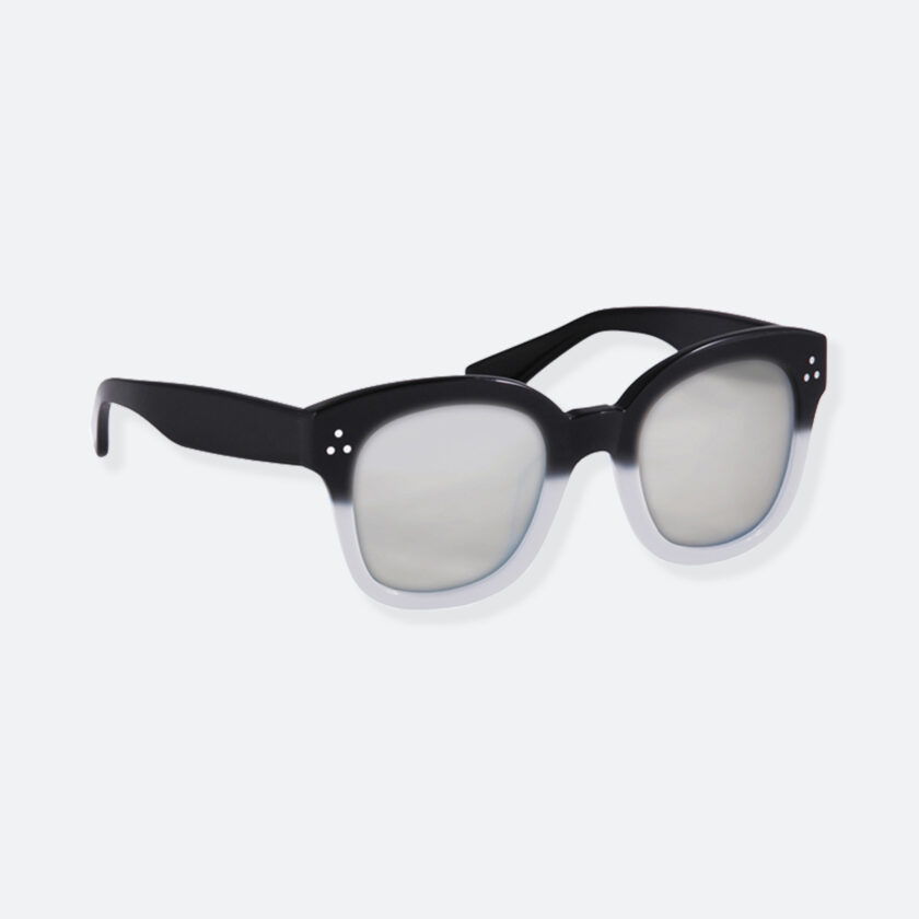OhMart People By People - Wayfarer Bold Frame Acetate Sunglasses ( JFF010 - Gray ) 2