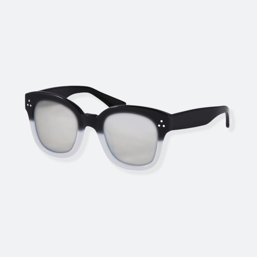 OhMart People By People - Wayfarer Bold Frame Acetate Sunglasses ( JFF010 - Gray ) 3