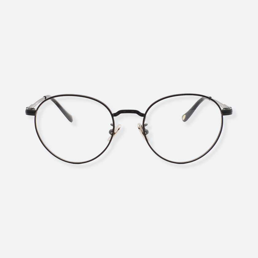 OhMart Textura - Hexagonal Oval Metal Optical Glasses ( TMU002 - Black ) 1