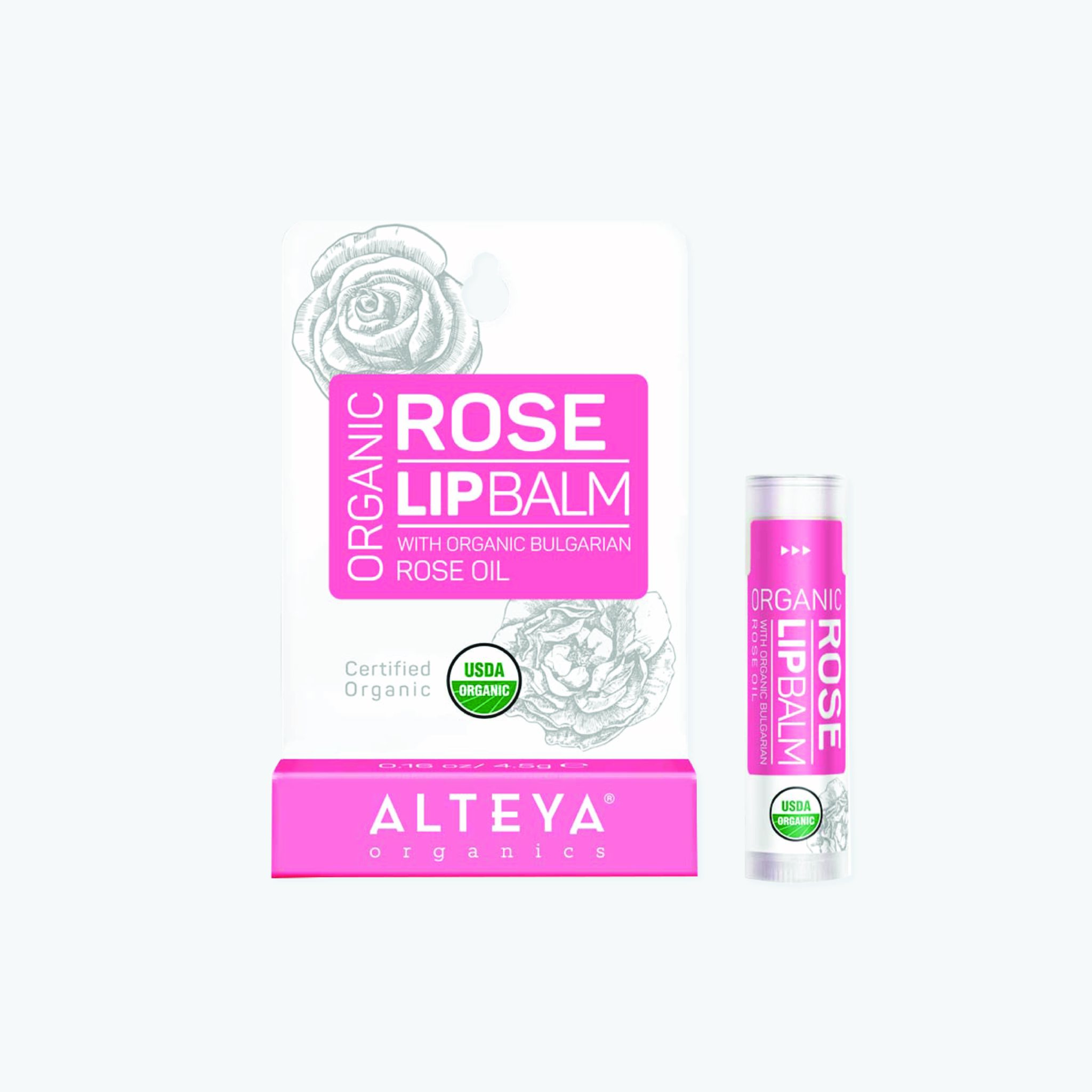 OhMart Alteya Organics - Rose Replenishing Lip Balm 1