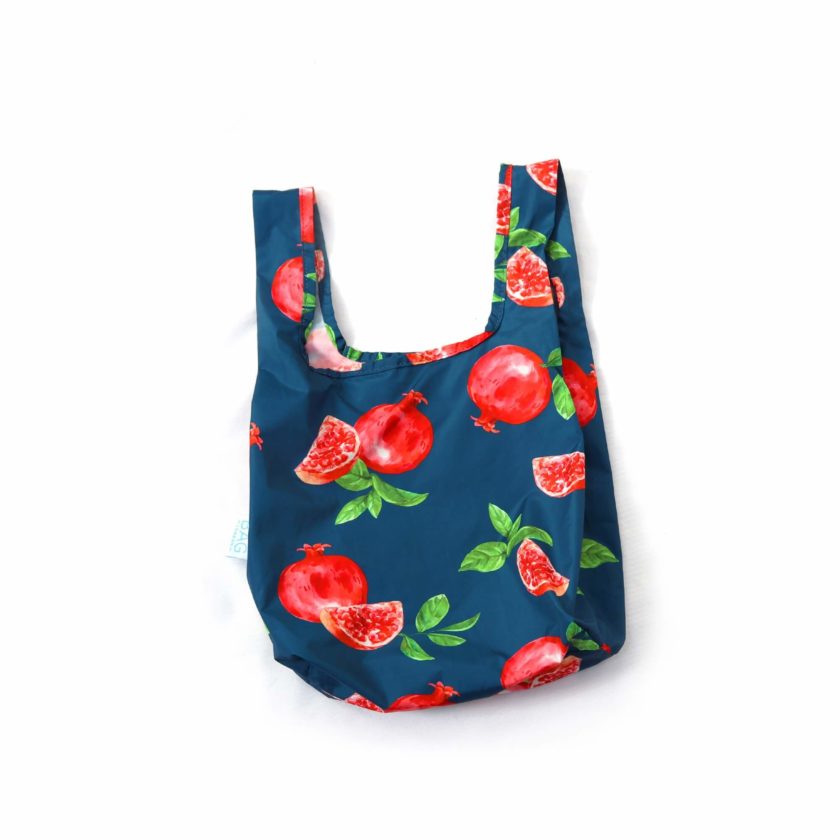 OhMart Kind Bag 100% recycled reusable bag (S) - Pomegranate 1