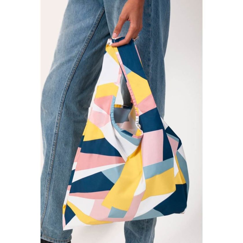 OhMart Kind Bag 100% recycled reusable bag (M) – Mosaic 3