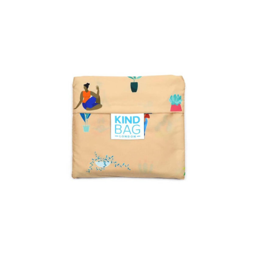 OhMart Kind Bag 100% recycled reusable bag (M) - Yoga Girls 2