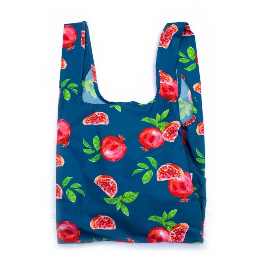 OhMart Kind Bag 100% recycled reusable bag (M) - Pomegranate 1